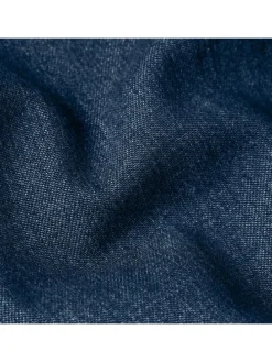 Spijkerblouse - relaxed fit - donkerblauw