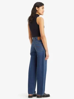 Spijkerbroek - baggy fit - blauw