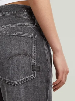 Spijkerbroek - boyfriend fit - antraciet