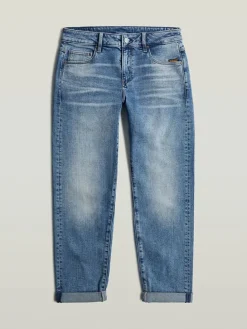 Spijkerbroek - boyfriend fit - blauw