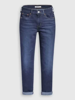 Spijkerbroek - boyfriend fit - donkerblauw