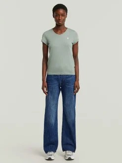 Spijkerbroek - boyfriend fit - donkerblauw