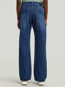 Spijkerbroek - boyfriend fit - donkerblauw