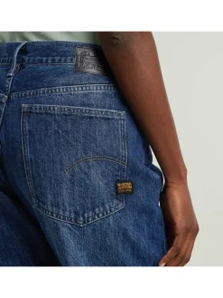 Spijkerbroek - boyfriend fit - donkerblauw