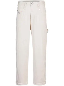 Spijkerbroek "Brooke" - tapered fit - wit