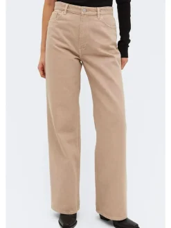 Spijkerbroek - comfort fit - beige