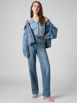 Spijkerbroek - comfort fit - blauw