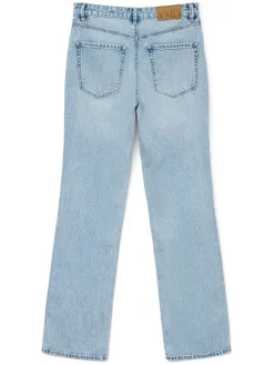 Spijkerbroek - comfort fit - bruin