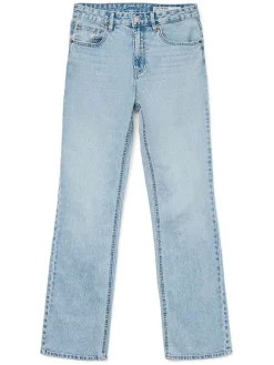 Spijkerbroek - comfort fit - bruin
