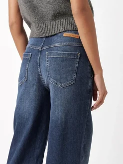 Spijkerbroek - comfort fit - donkerblauw