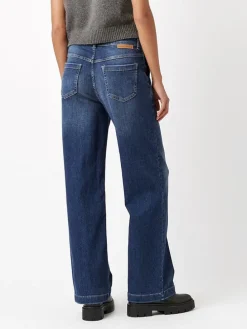 Spijkerbroek - comfort fit - donkerblauw