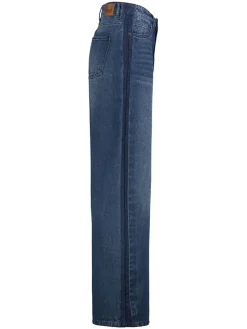 Spijkerbroek - comfort fit - donkerblauw