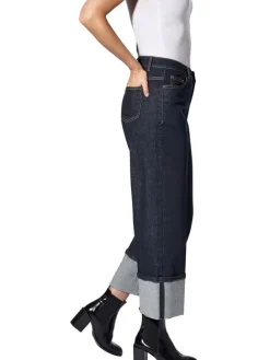 Spijkerbroek - comfort fit - donkerblauw