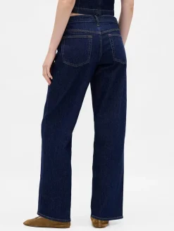 Spijkerbroek - comfort fit - donkerblauw
