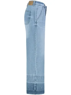 Spijkerbroek - comfort fit - lichtblauw