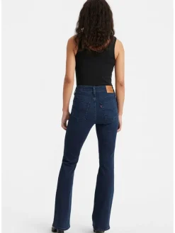 Spijkerbroek "725" - flare fit - donkerblauw