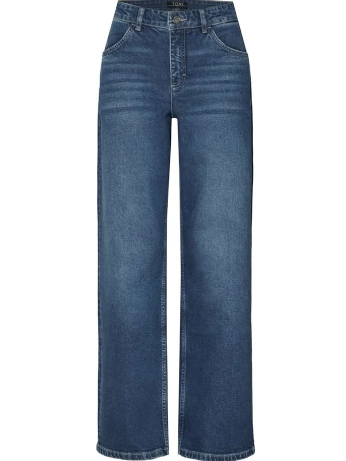 Spijkerbroek "Liv" - comfort fit - blauw