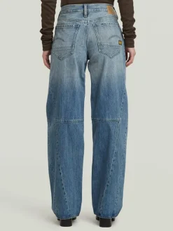 Spijkerbroek - loose fit - blauw