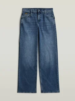 Spijkerbroek - loose fit - blauw