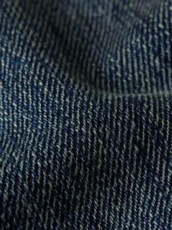Spijkerbroek - loose fit - donkerblauw