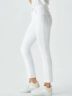 Spijkerbroek "Molly" - skinny fit - wit