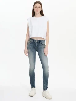 Spijkerbroek "Molly" - skinny fit - blauw