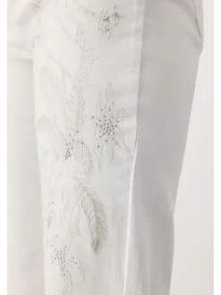 Spijkerbroek - regular fit - crème