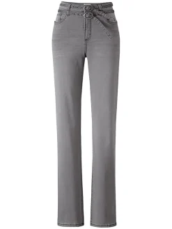 Spijkerbroek - regular fit - grijs