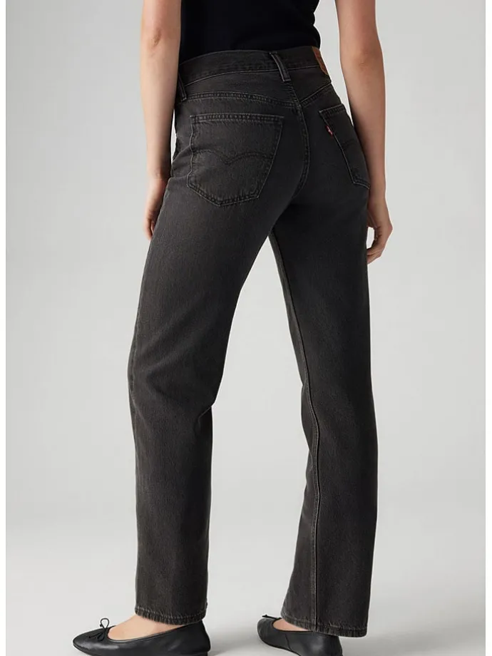 Spijkerbroek - regular fit - zwart