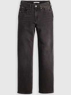 Spijkerbroek - regular fit - zwart