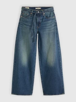 Spijkerbroek - relaxed fit - blauw