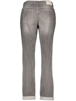 Spijkerbroek - relaxed fit - grijs