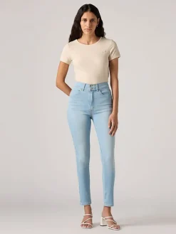 Spijkerbroek "Retro" - skinny fit - lichtblauw