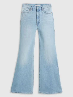 Spijkerbroek "Ribcage" - flared fit - lichtblauw