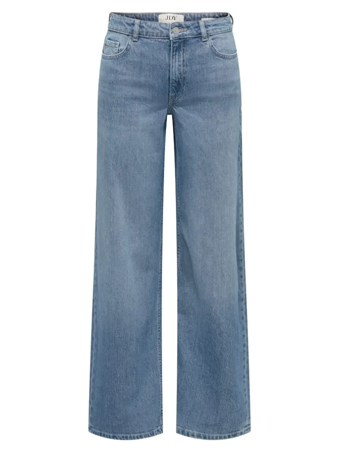 Spijkerbroek "Ruby" - wide Leg fit - blauw