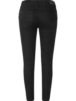 Spijkerbroek "Sanya" - tight fit - zwart