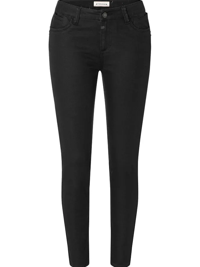 Spijkerbroek "Sanya" - tight fit - zwart