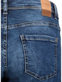 Spijkerbroek - skinny fit - donkerblauw