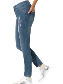 Spijkerbroek - slim fit - blauw