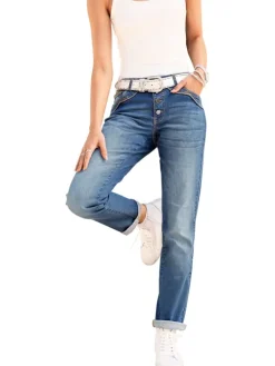 Spijkerbroek - slim fit - blauw