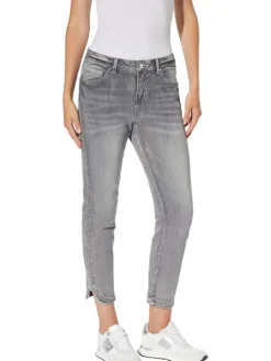 Spijkerbroek - slim fit - grijs