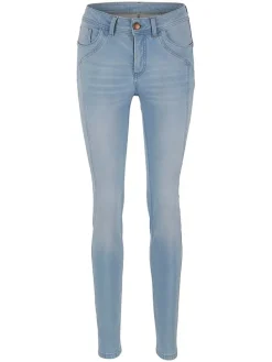 Spijkerbroek - slim fit - lichtblauw