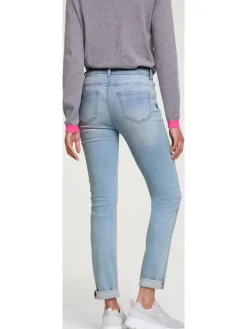 Spijkerbroek - slim fit - lichtblauw