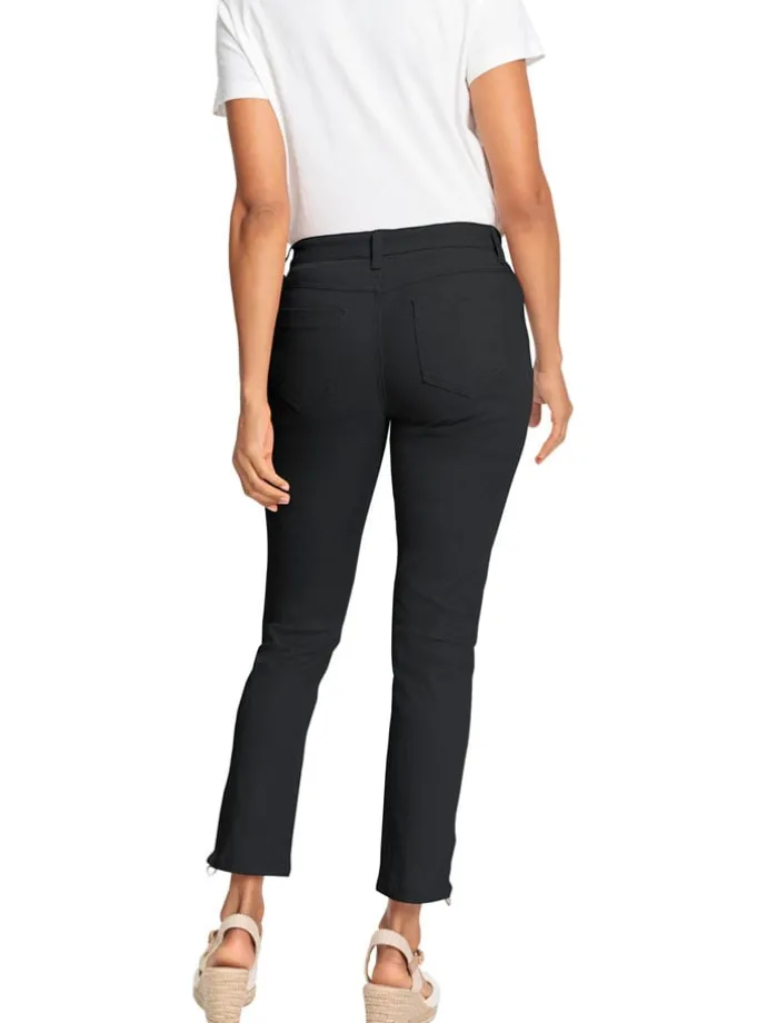Spijkerbroek - slim fit - zwart