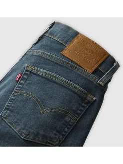 Spijkerbroek - straight fit - blauw
