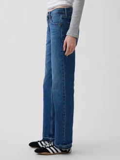 Spijkerbroek - straight fit - donkerblauw