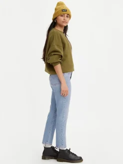 Spijkerbroek - tapered fit - lichtblauw