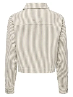 Spijkerjas beige