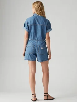 Spijkerjumpsuit blauw