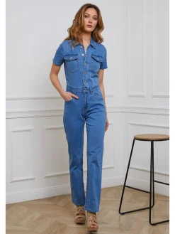 Spijkerjumpsuit 